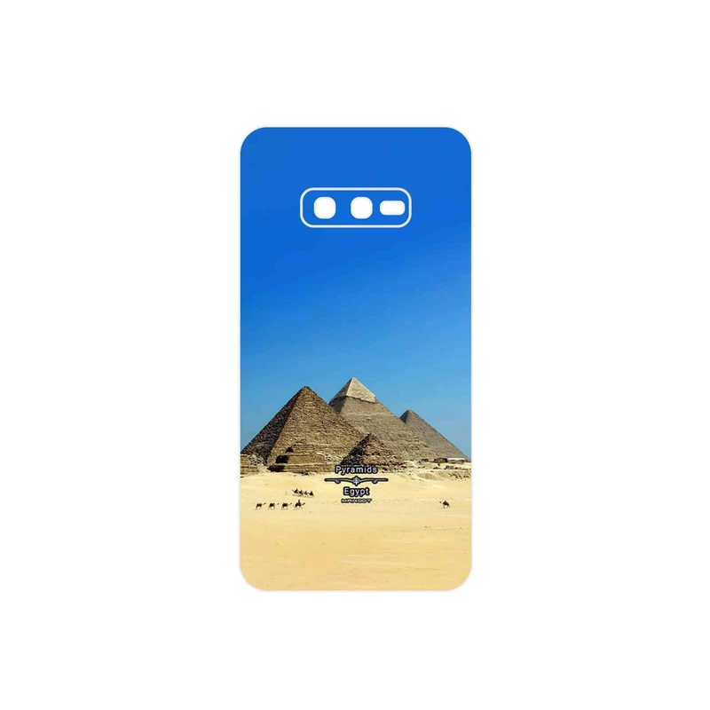 برچسب پوششی ماهوت مدل Pyramids of Egypt مناسب برای گوشی موبایل سامسونگ Galaxy S10e
