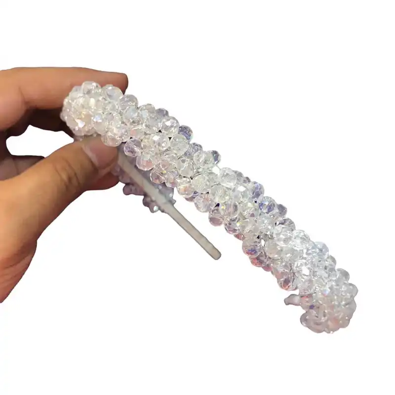 تل مو زنانه مدل کریستالی کد 001