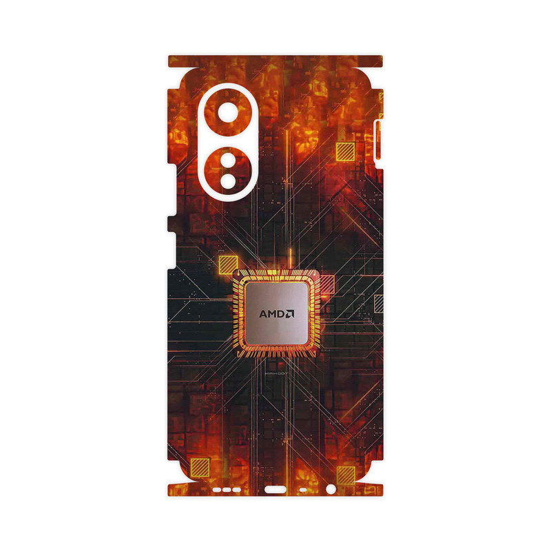 برچسب پوششی ماهوت مدل AMD-FullSkin مناسب برای گوشی موبایل اپو A58 4G