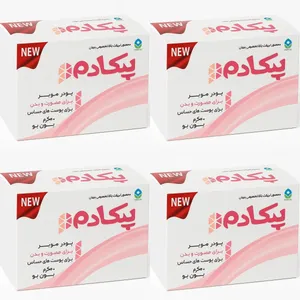 پودر موبر پکادم مدل نیو وزن 50 گرم مجموعه 4 عددی