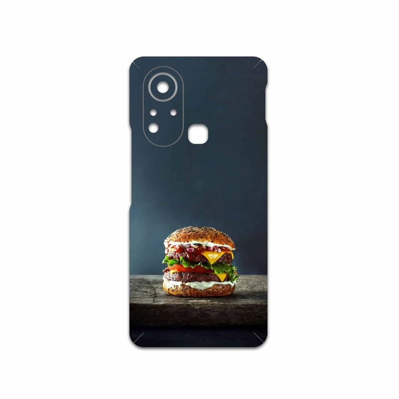 برچسب پوششی ماهوت مدل Hamburger مناسب برای گوشی موبایل اینفینیکس Hot 11s