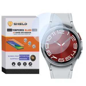 Ultimate Shield SH-UL Glass Screen Protector For Samsung Galaxy watch 6 Classic 47mm Pack of 2