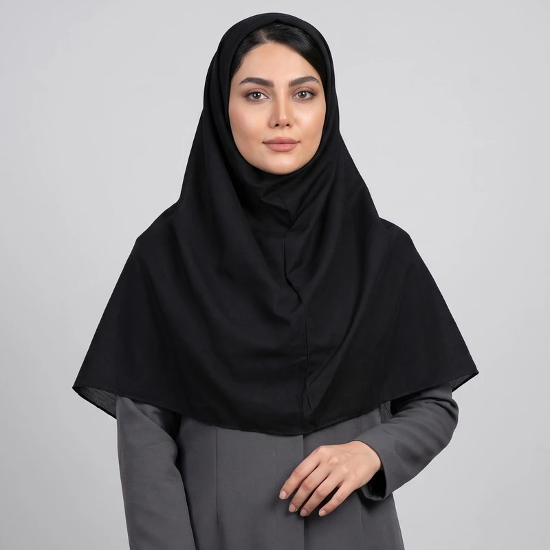 مقنعه بروجرد کد M-0001 سایز 95