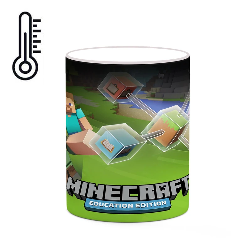 ماگ حرارتی کاکتی طرح ماینکرافت minecraft مدل mgh41406