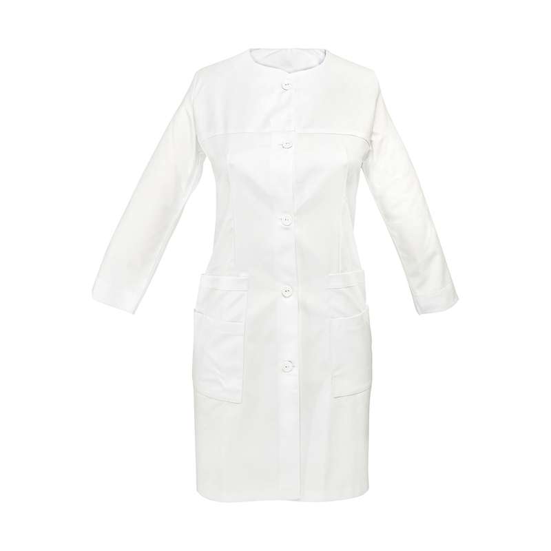 روپوش پزشکی زنانه مدل شش جیب کتی کد Y115 روپوش پزشکی زنانه مدل شش جیب کتی کد Y115