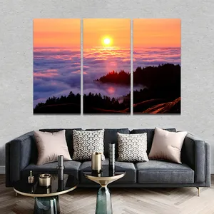 تابلو شاسی 3 تکه طرح کوهستان کد RA35-0039