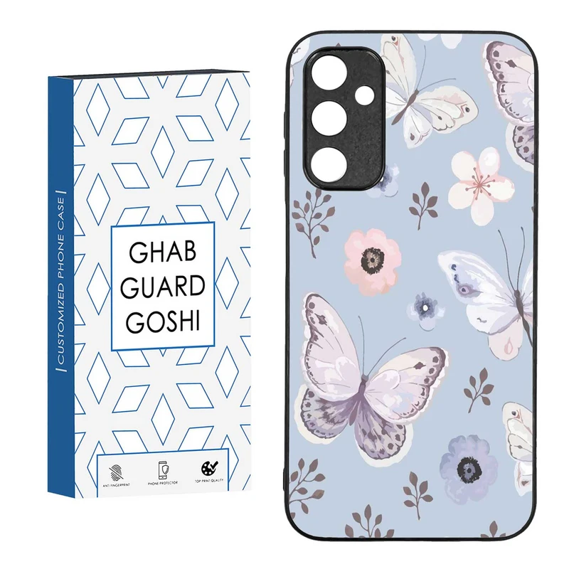 کاور قاب گارد گوشی طرح پروانه  کد TPU-004 مناسب برای گوشی موبایل سامسونگ  GALAXY A24  