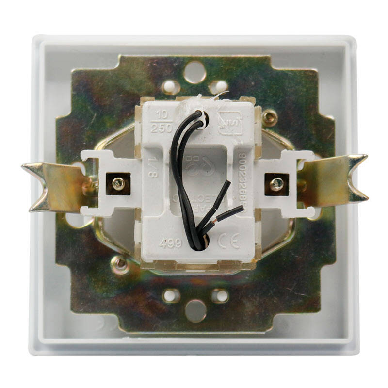 کلید دو پل توکار پارت الکتریک مدل تابش بسته 5 عددی