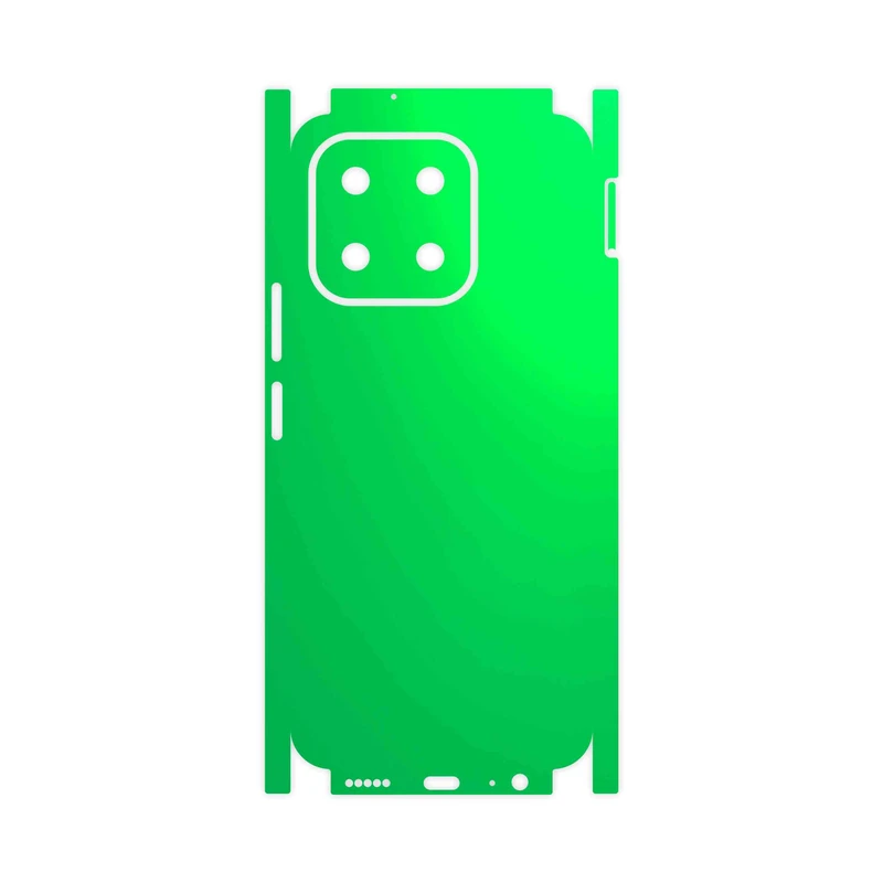 برچسب پوششی ماهوت مدل Matte-Green-FullSkin مناسب برای گوشی موبایل آنر X6b