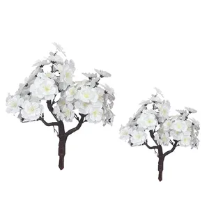 گل مصنوعی مدل شکوفه ریزه مجموعه 2 عددی