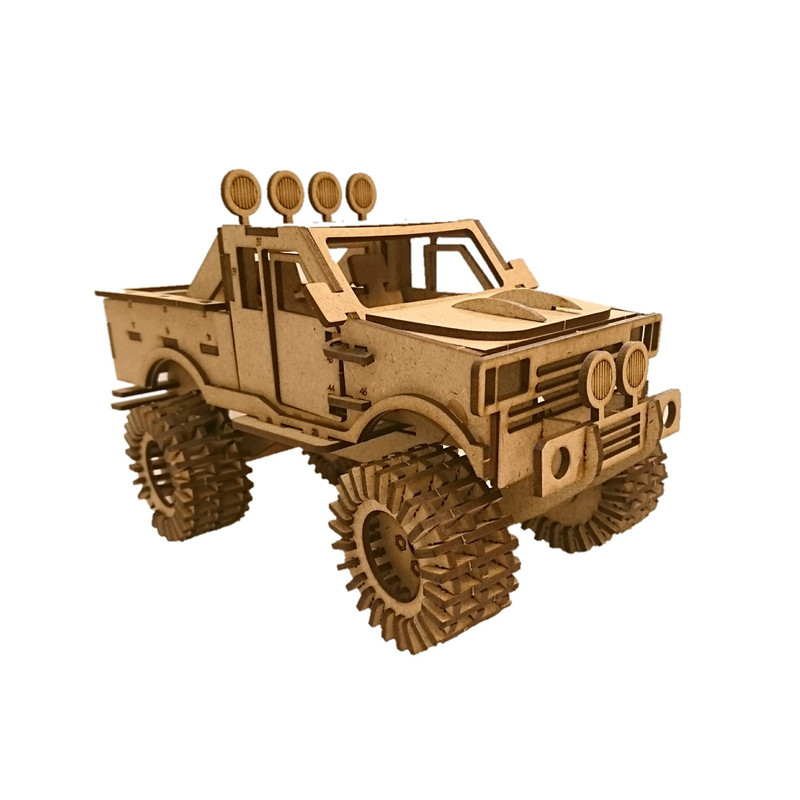 ساختنی مدل ماشین پیکاپ آفرود