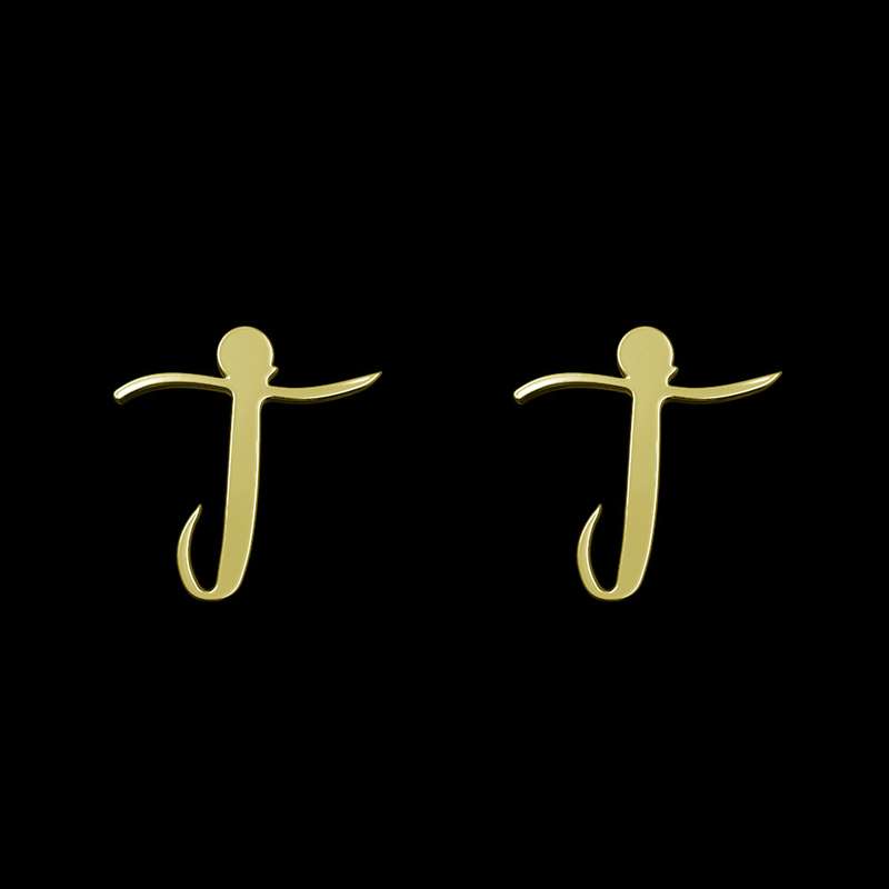 گوشواره طلا 18 عیار زنانه مدوپد مدل حرف T کد GA1-10868 گوشواره طلا 18 عیار زنانه مدوپد مدل حرف T کد GA1-10868