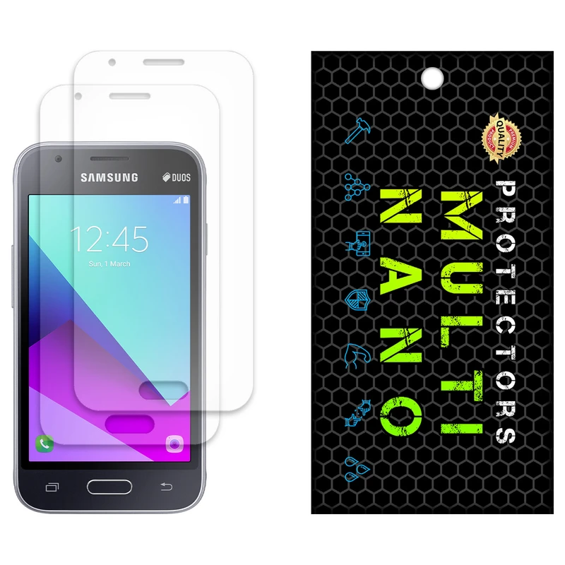 محافظ صفحه نمایش مات مولتی نانو مدل X-S2M مناسب برای گوشی موبایل سامسونگ Galaxy J1 Mini 2016 بسته دو عددی