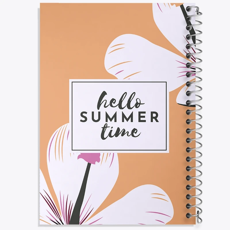 دفتر ژورنال نویسی 50 برگ خندالو مدل نقطه ای طرح تابستان کد F2311