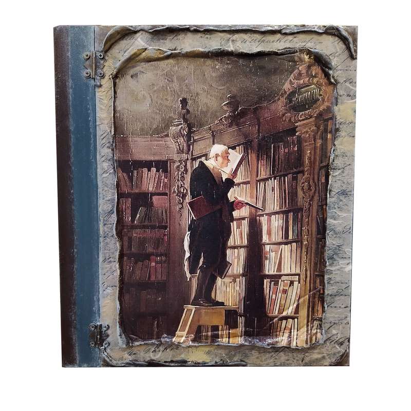 جعبه هدیه مدل کتابدار پیر کد BO139911