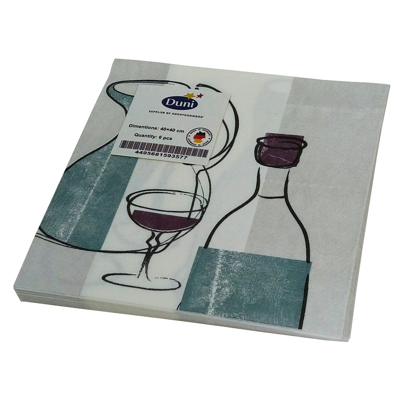 دستمال سفره دونی مدل C1 بسته 6 عددی