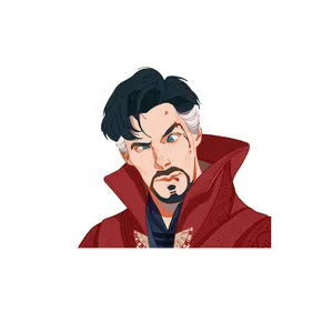 استیکر لپ تاپ و موبایل مدل سریال طرح دکتر استرنج اونجرز Doctor Strange Avengers کد 3330