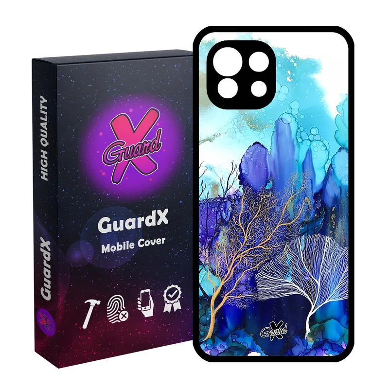 کاور گارد ایکس طرح آبرنگی مدل Glass10292 مناسب برای گوشی موبایل شیائومی Mi 11 Lite