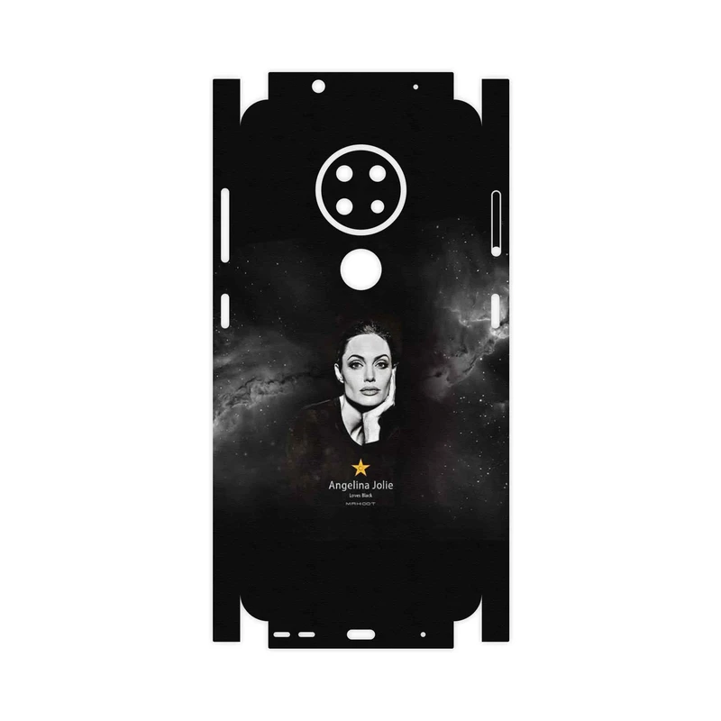 برچسب پوششی ماهوت مدل Angelina Jolie-FullSkin مناسب برای گوشی موبایل نوکیا 7.2