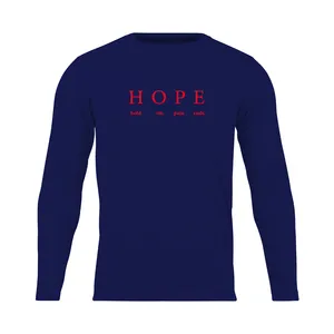 تی شرت آستین بلند مردانه مدل HOPE کد 0826