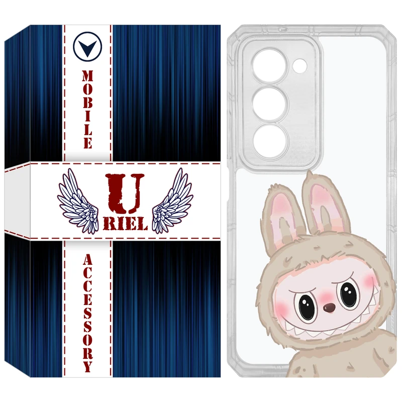 کاور یوریل مدل Clear کد 119 طرح لبوبو Labubu مناسب برای گوشی موبایل شیائومی Redmi 15 4G