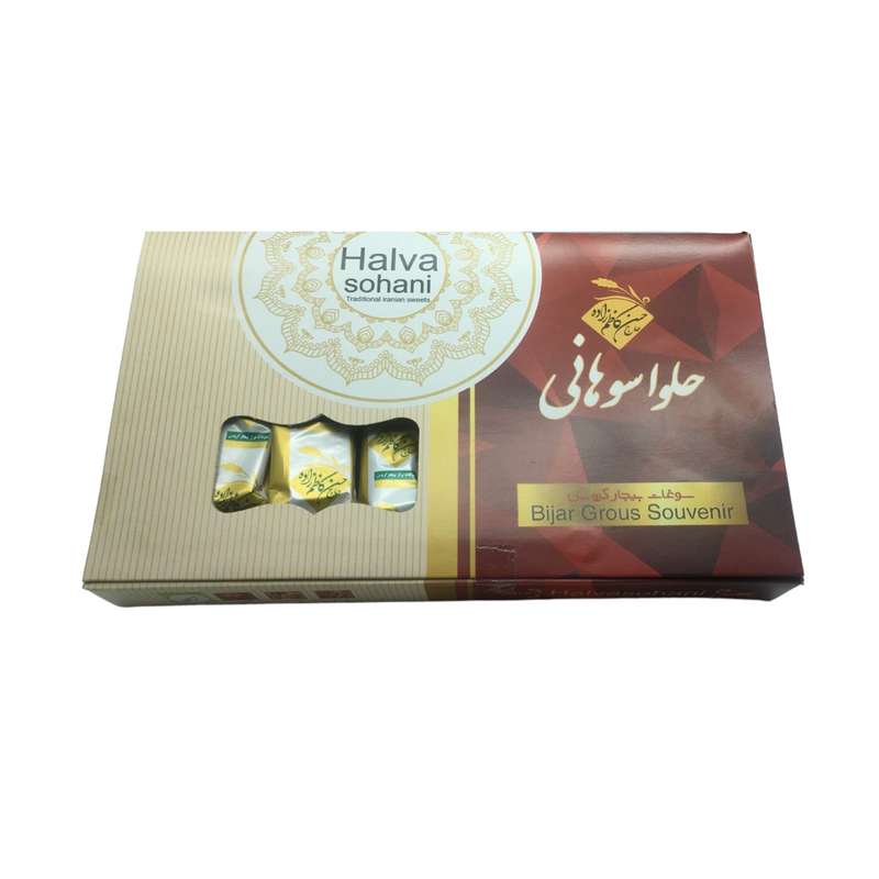 حلوا سوهانی مغز کنجدی بیجار کردستان حاج حسن کاظم زاده - 600 گرم