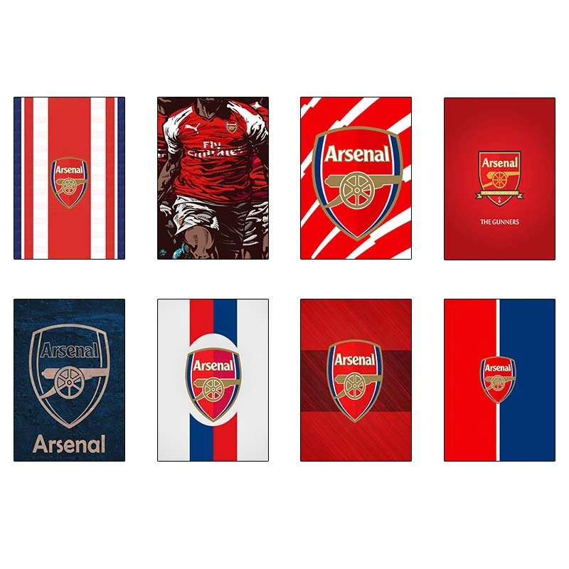پوستر کارنيکا طرح آرسنال Arsenal کد 98181 مجموعه 8 عددی