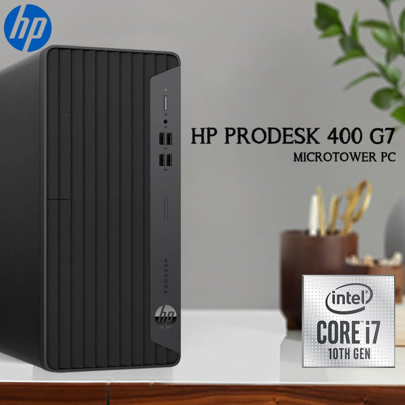 کامپیوتر دسکتاپ اچ‌پی مدل ProDesk 400 G7 Microtower PC-R