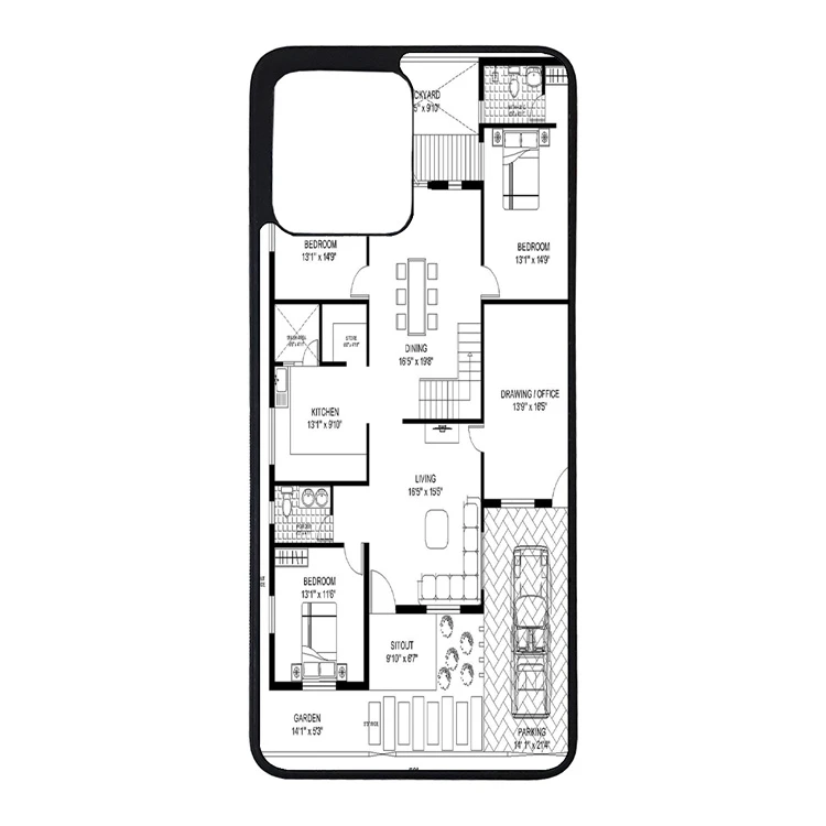 کاور طرح نقشه مناسب برای گوشی موبایل موتورولا moto g54 5g