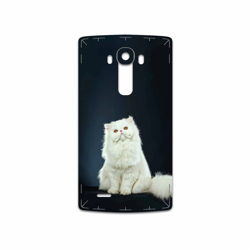 برچسب پوششی ماهوت مدل Persian cat مناسب برای گوشی موبایل ال جی G4