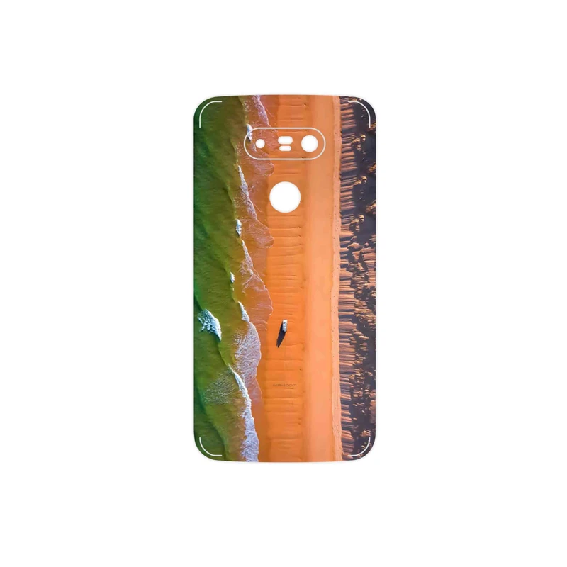 برچسب پوششی ماهوت مدل Beach and Green Sea مناسب برای گوشی موبایل ال جی G5