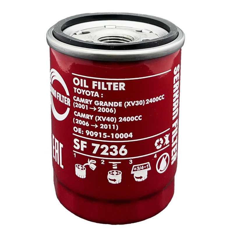 فیلتر روغن سرکان مدل 10004-90915 مناسب برای تویوتا کمری 2400cc و کمری گرند 2400cc