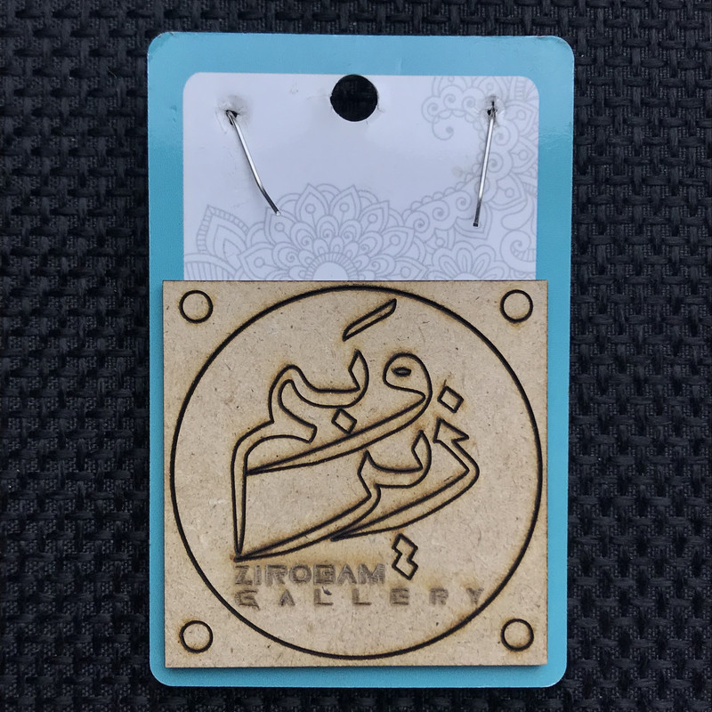 گوشواره دخترانه مدل خیاطی