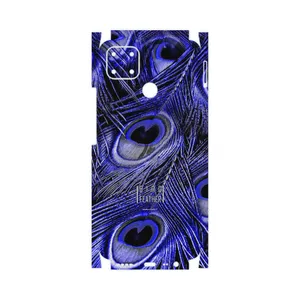 MAHOOT Purple Feather-FullSkin Cover Sticker for Realme C25s