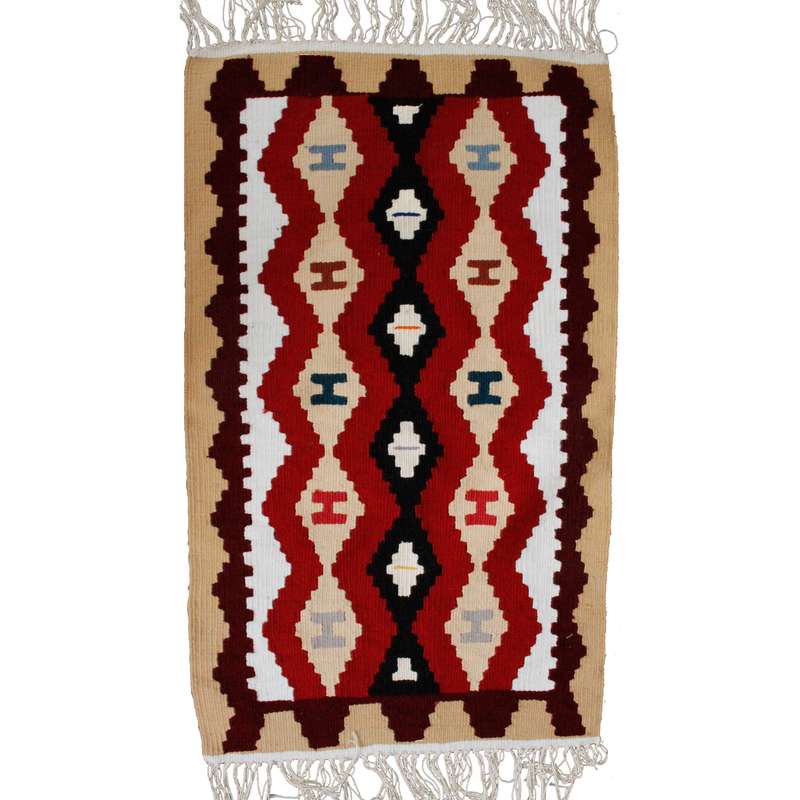 گلیم دستبافت 0.6 متری کد Rug01