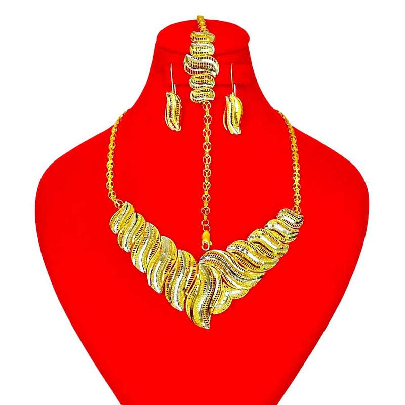 نیم ست نقره زنانه مدل فلاور اشک