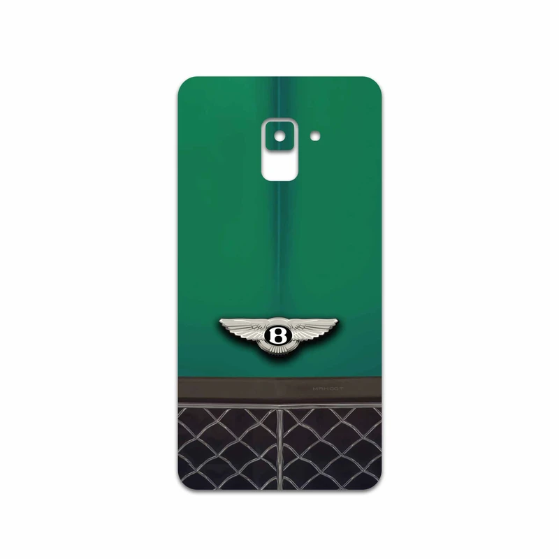 برچسب پوششی ماهوت مدل Bentley مناسب برای گوشی موبایل سامسونگ Galaxy A8 Plus 2018