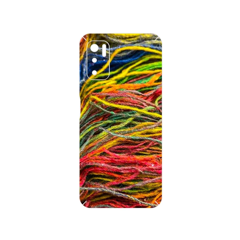 برچسب پوششی ماهوت مدل Fabric Texture 9 مناسب برای گوشی موبایل شیائومی Poco M3 Pro 5G