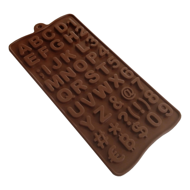 قالب شکلات مدل اعداد و حروف