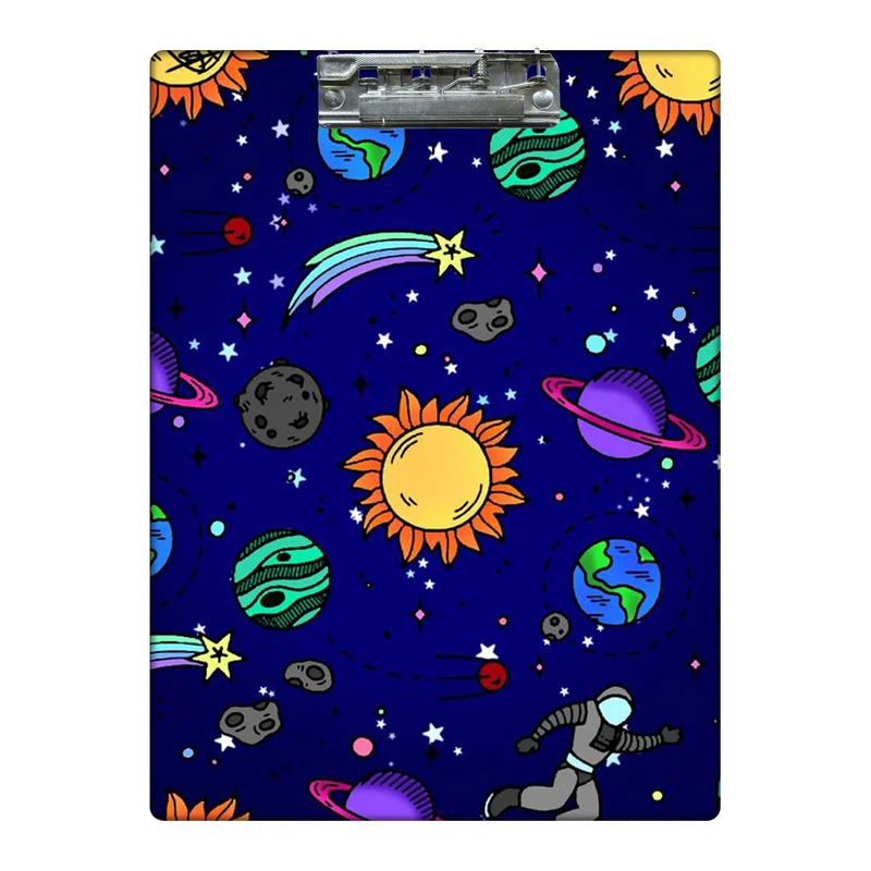 تخته شاسی طرح فضایی و کهکشان کد 0012785  سایز A4