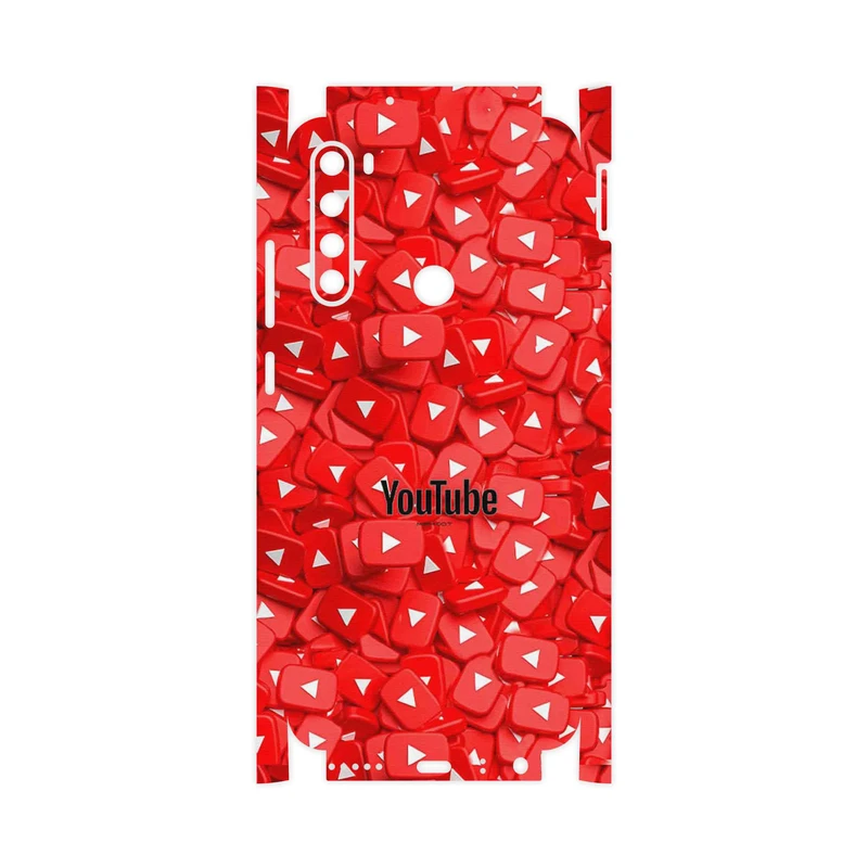 برچسب پوششی ماهوت مدل Youtube-FullSkin مناسب برای گوشی موبایل شیائومی Redmi Note 8