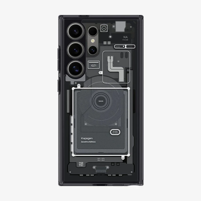 کاور اسپیگن مدل Ultra Hybrid ZEROONE مناسب برای گوشی موبایل سامسونگ Galaxy S24 Ultra