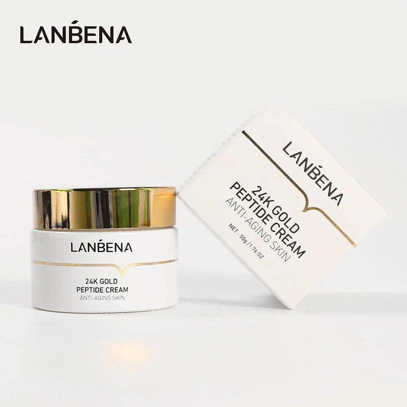 کرم ضد چروک لنبنا مدل طلای 24k حجم 50 میلی لیتر کرم ضد چروک لنبنا مدل طلای 24k حجم 50 میلی لیتر