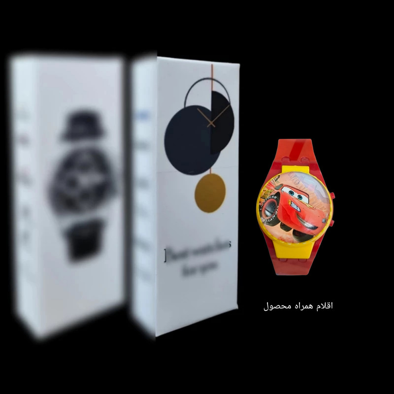 ساعت مچی دیجیتال مدل بند سیلیکونی قاب چرخان طرح مک کویین ساعت مچی دیجیتال مدل بند سیلیکونی قاب چرخان طرح مک کویین