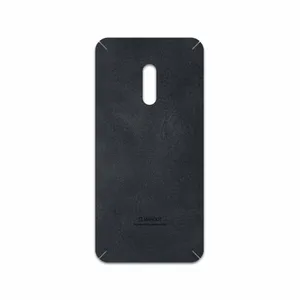 MAHOOT Graphite Buffalo Leather Cover Sticker for Oppo Realme X