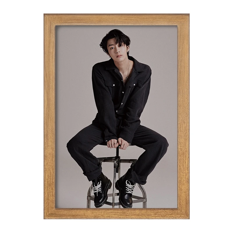 تابلو خندالو مدل هیونگ وون گروه MONSTA X  کد 21179