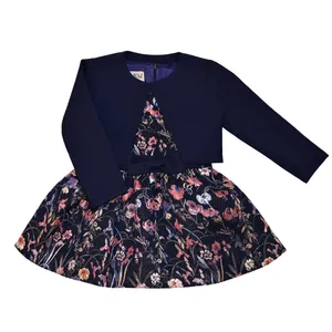 ست کت و پیراهن دخترانه مدل بهارناز کد 010208