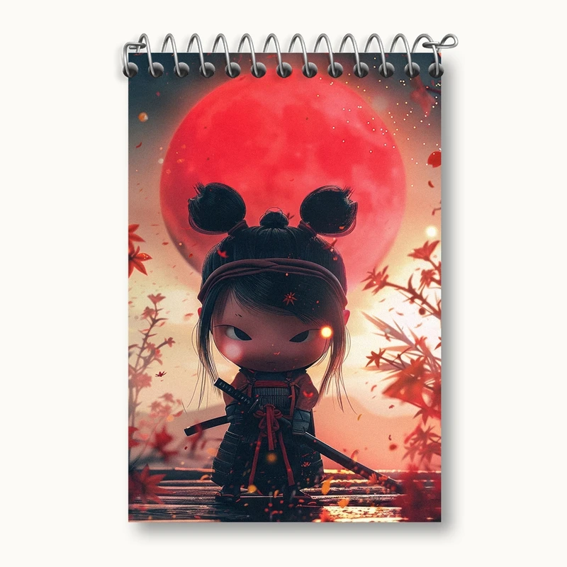 دفتر یادداشت 50 برگ خندالو مدل دخترانه کد F2726