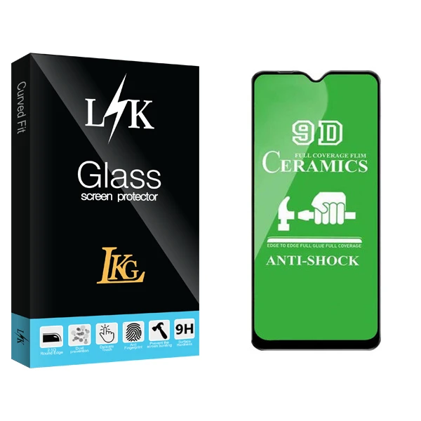 محافظ صفحه نمایش سرامیکی ال کا جی مدل LK Glass مناسب برای گوشی موبایل شیائومی note8 pro