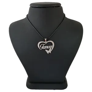 گردنبند نقره زنانه ترمه ۱ طرح طناز کد mas 00314